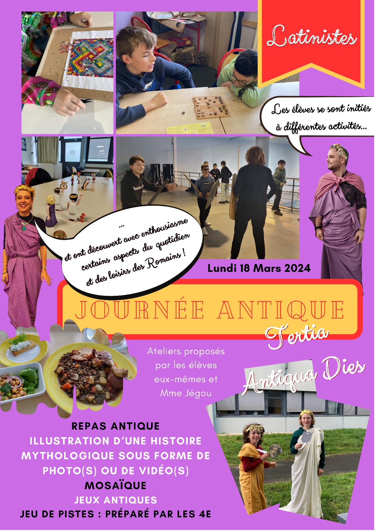 Journée antique 2024